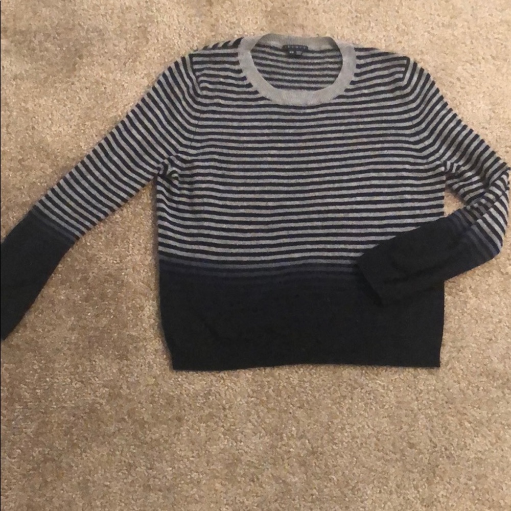 Striped cashmere sweater